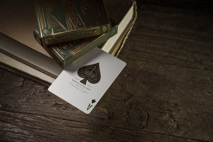 Green Monarch Playing Cards – image 1
