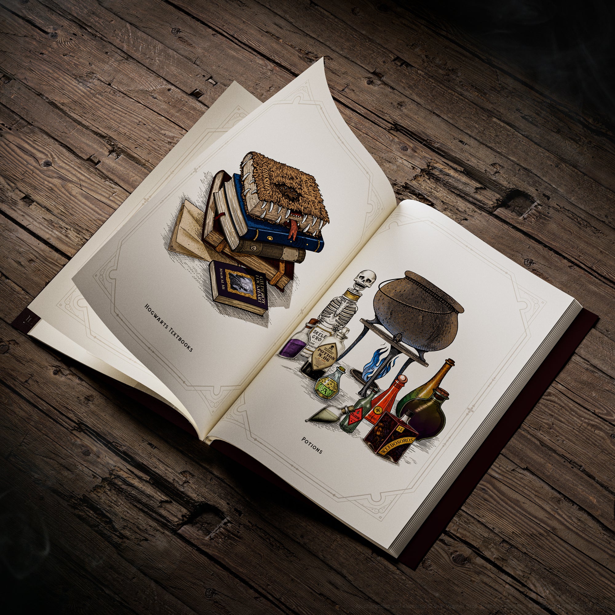 Harry Potter Self-Coloring Book – image 5