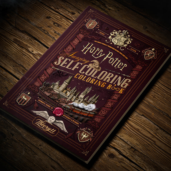 Harry Potter Self-Coloring Book