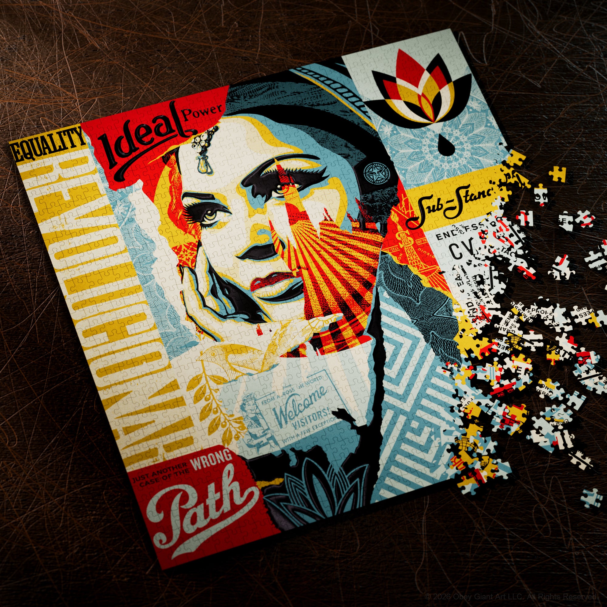 OBEY Jigsaw Puzzle – image 2
