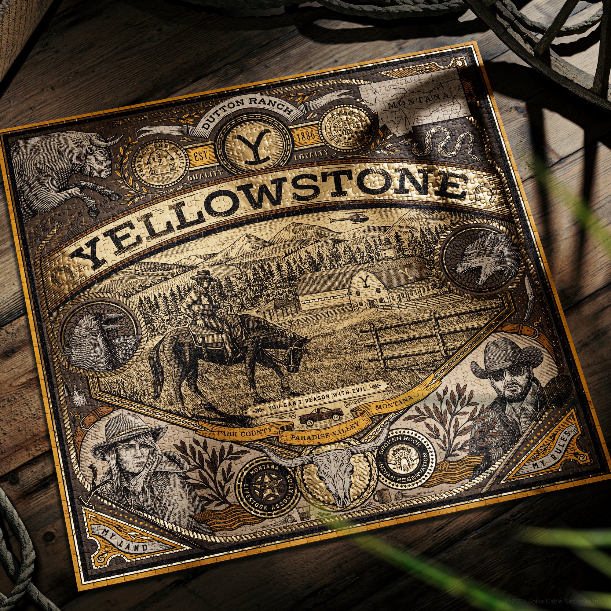 Yellowstone Jigsaw Puzzle – image 2