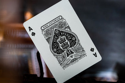 High Victorian Red Playing Cards – image 2